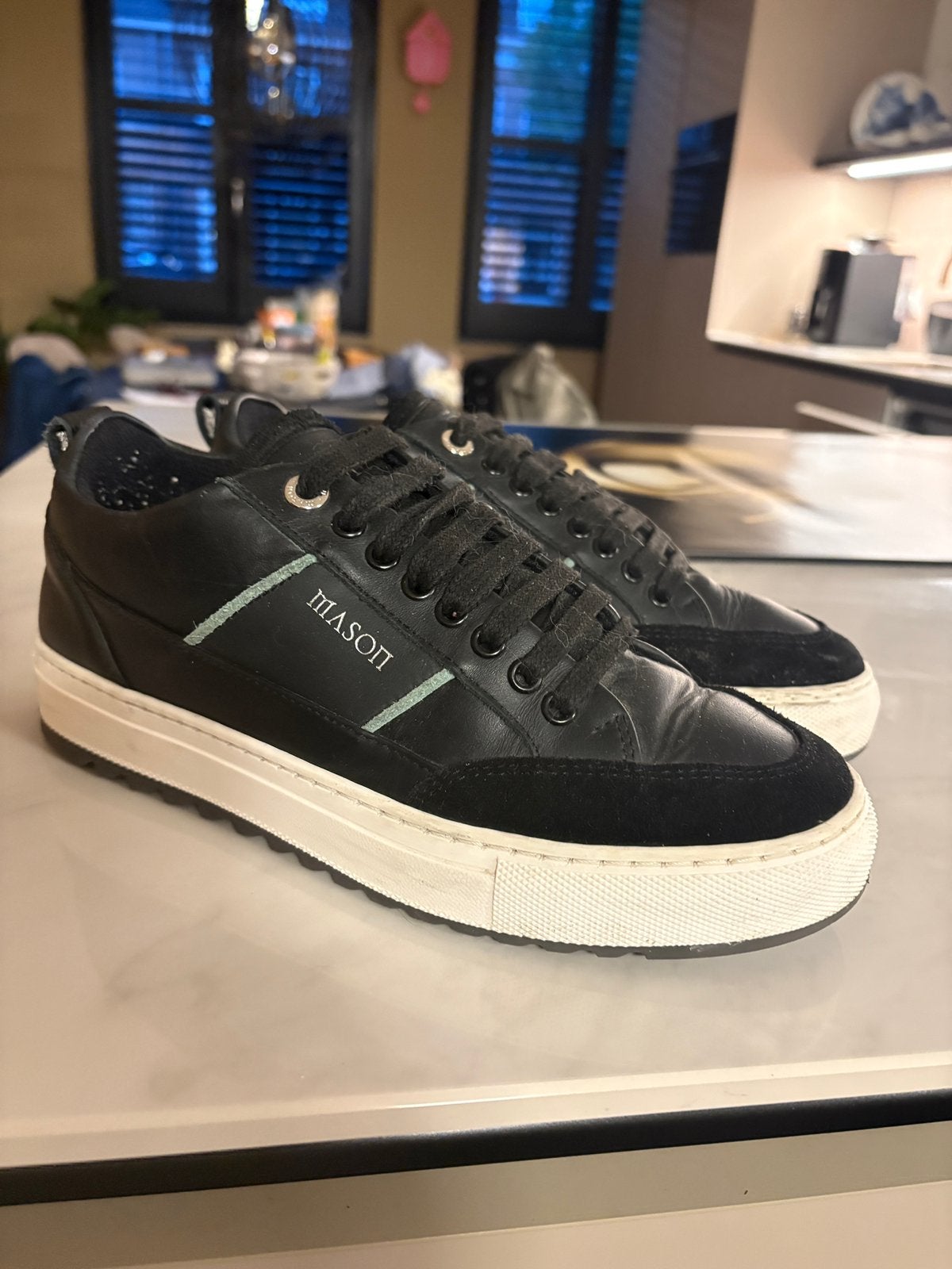 Mason garments Tia ‘energia black’ unisex maat 40, Kleding | Heren, Zwart, Ophalen of Verzenden, Sneakers of Gympen, Zo goed als nieuw