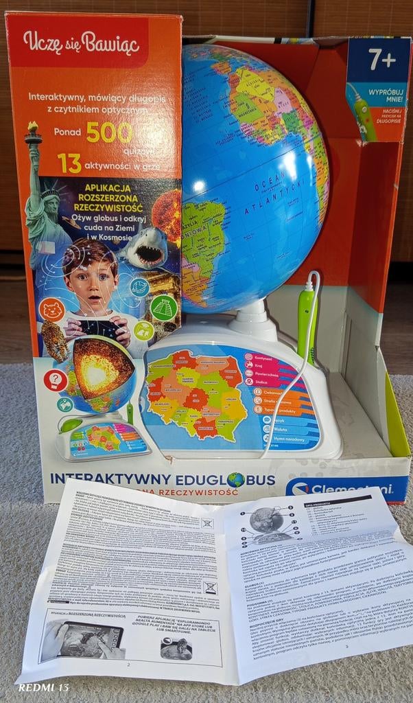 Clementoni Interactieve Wereldbol Educatief Speelgoed, Ophalen of Verzenden, Nieuw, Taal en Lezen, Met geluid