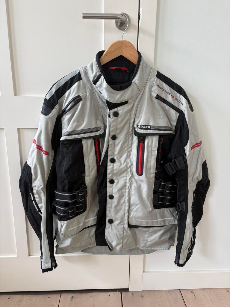Ixs heren motorjack M zo goed als nieuw, Motoren, Ophalen of Verzenden, Tweedehands, Heren