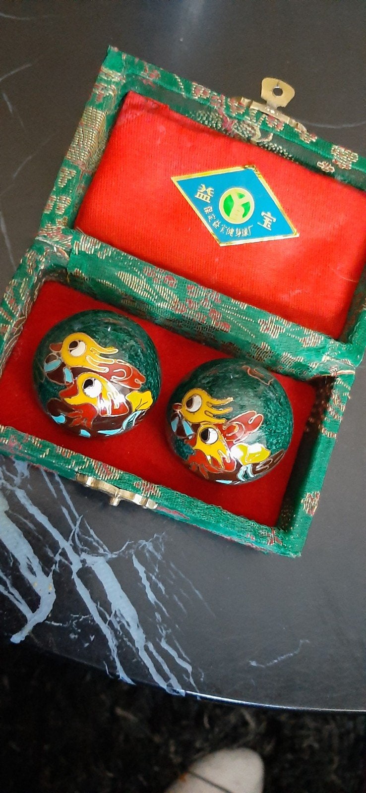 Chinees Boalding ballen. Antiek, Ophalen of Verzenden