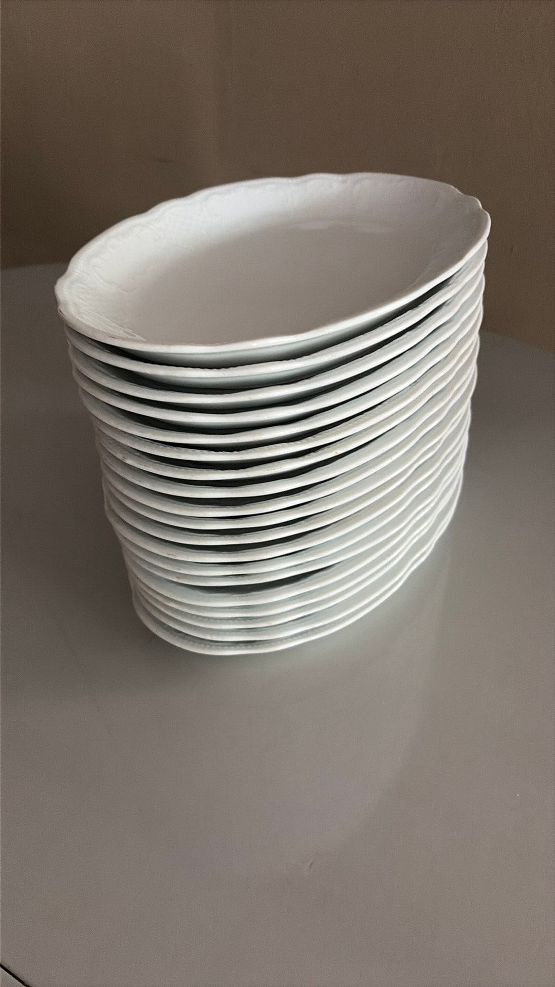 Horeca Ovale serveerborden (28cm) seltmann weiden, Ophalen, Zo goed als nieuw, Overige stijlen, Schaal of Schalen
