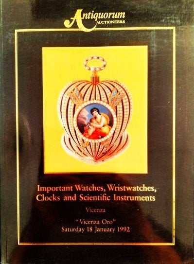 Important Watches, Wristwatches, Clocks and Scientific 1992, Ophalen of Verzenden, Zo goed als nieuw, Overige onderwerpen