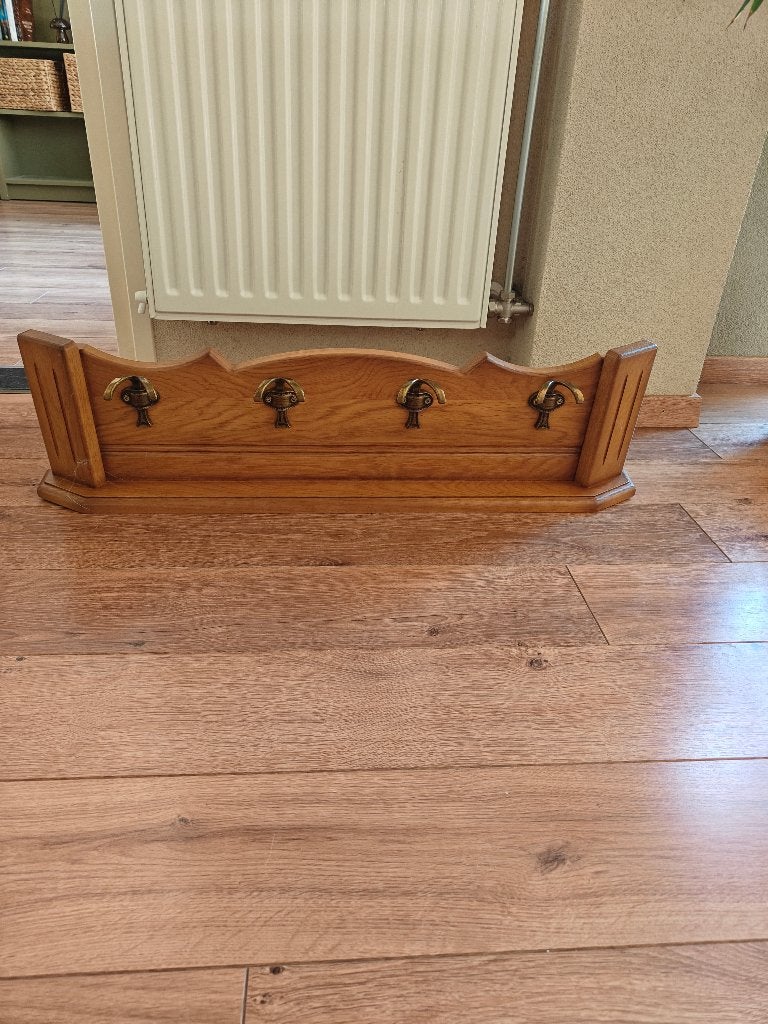 Houten kapstok, Ophalen, Hout, Wandkapstok, Minder dan 100 cm