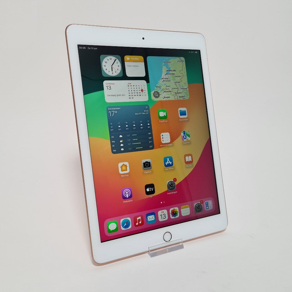 Apple iPad 2018 (6e Gen) Goud 32GB WiFi Tablet, 10 inch, Gebruikt, IPad 2018, Overige typen