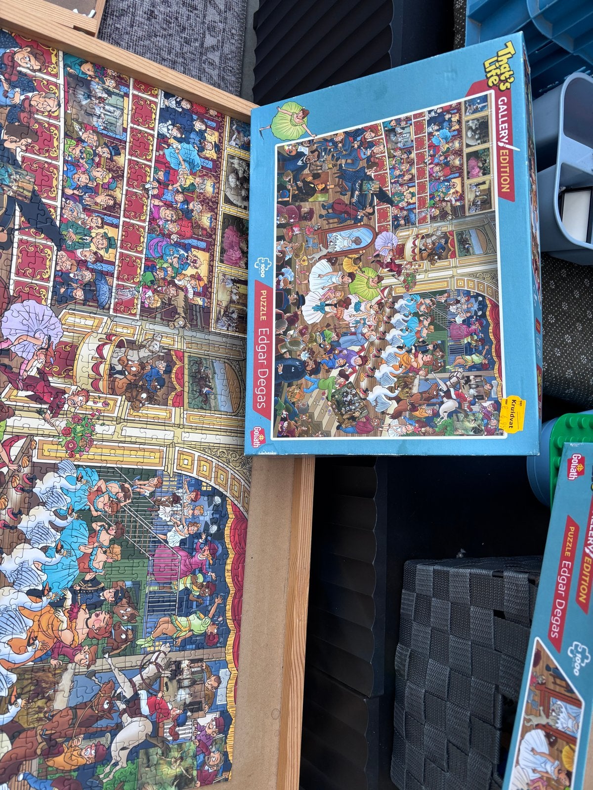 Jan van Haasteren - De Opera (Edgar Degas) 1000 stukjes, Ophalen of Verzenden, 500 t/m 1500 stukjes, Zo goed als nieuw, Legpuzzel