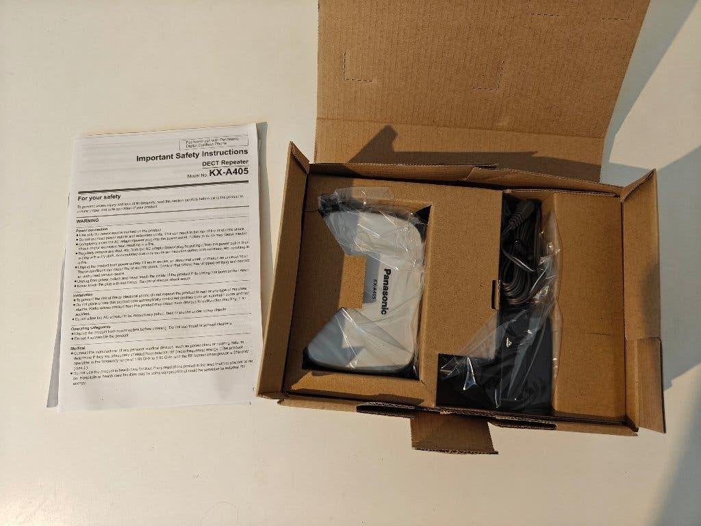 Panasonic KX-A405CE DECT Repeater - Nieuw in doos, Ophalen of Verzenden, Nieuw, 1 handset