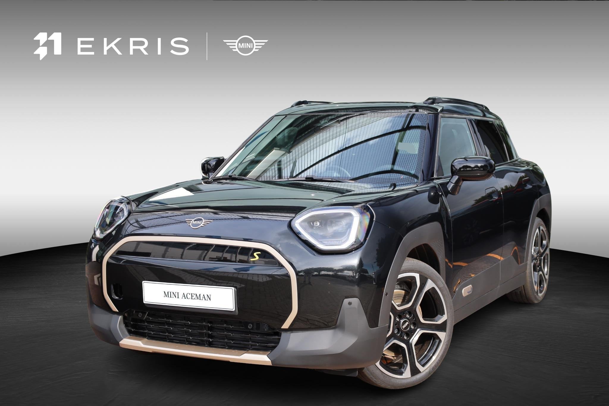 MINI Aceman SE Favoured Trim | Pakket M, Auto's, Zwart, 218 pk, Nieuw, SUV of Terreinwagen