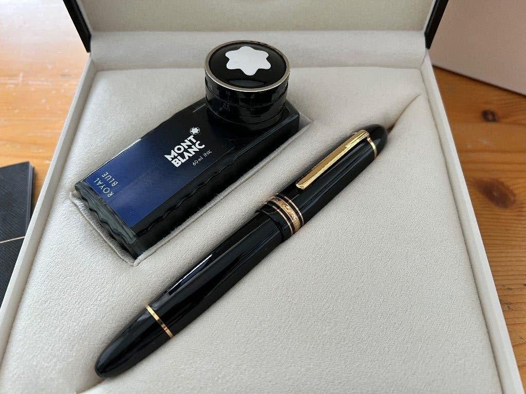 Mont Blanc Meisterstuck 149 Goldplated Vulpen NIEUW, Nieuw, Met doosje, Ophalen of Verzenden, Vulpen