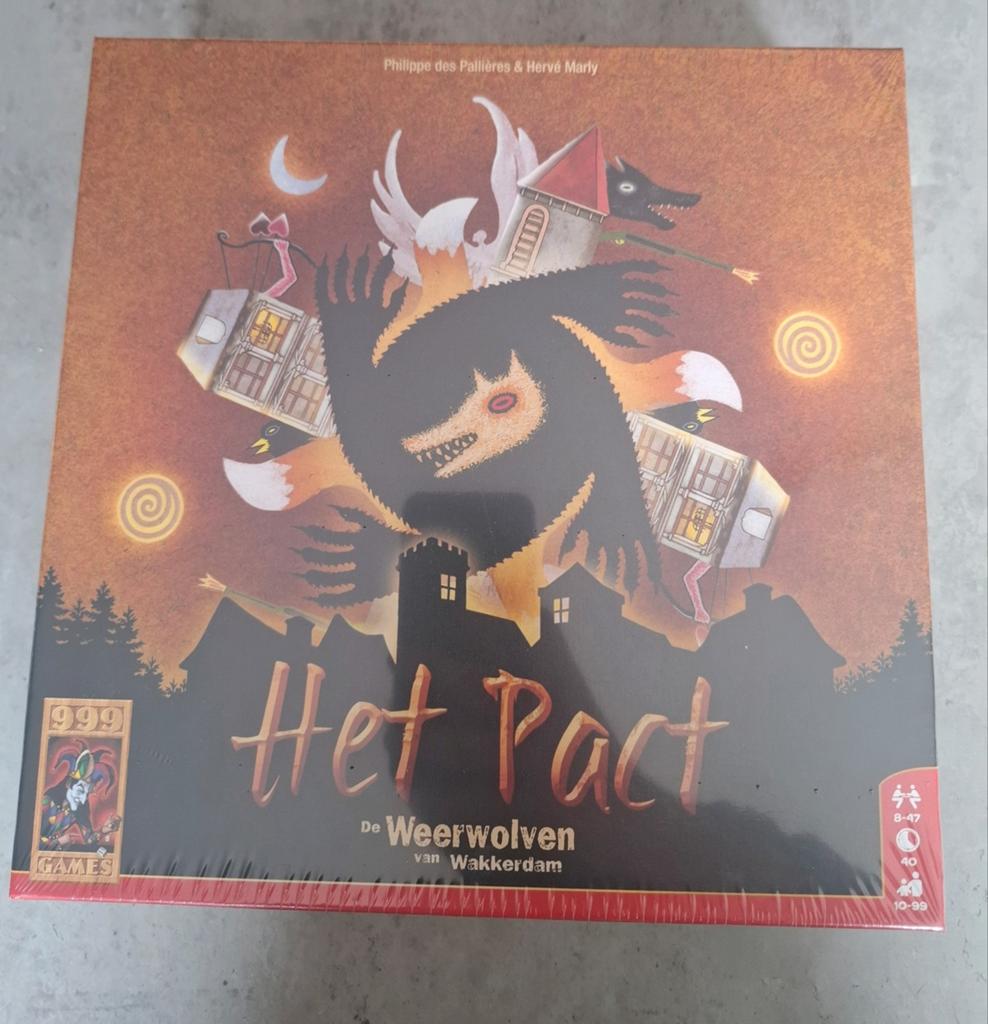 Weerwolven "Het Pact", Hobby en Vrije tijd, Gezelschapsspellen | Bordspellen, Ophalen of Verzenden, Nieuw