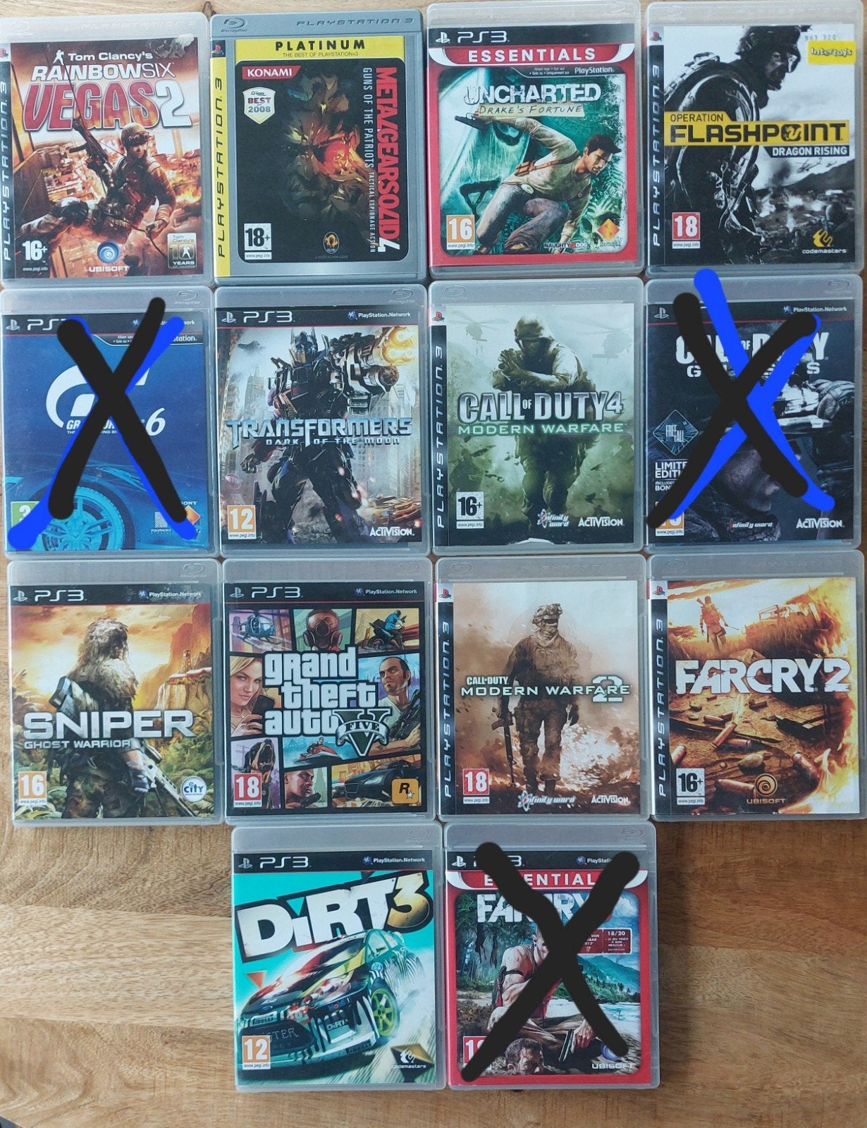 PS3 Games: Far Cry 2, Call of Duty, GTA V, Sniper, Uncharted, Ophalen of Verzenden, Gebruikt, Shooter