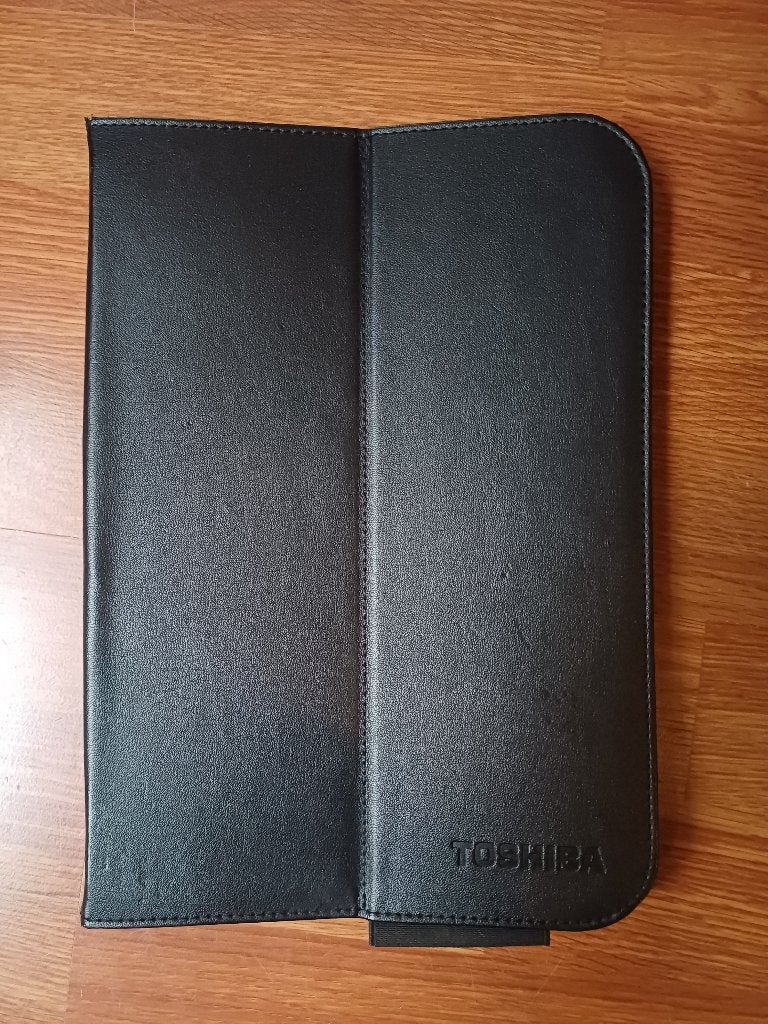 Toshiba Tablet Hoes Zwart - 20x27cm, 10 inch, Toshiba, Bescherming voor- en achterkant, Ophalen of Verzenden