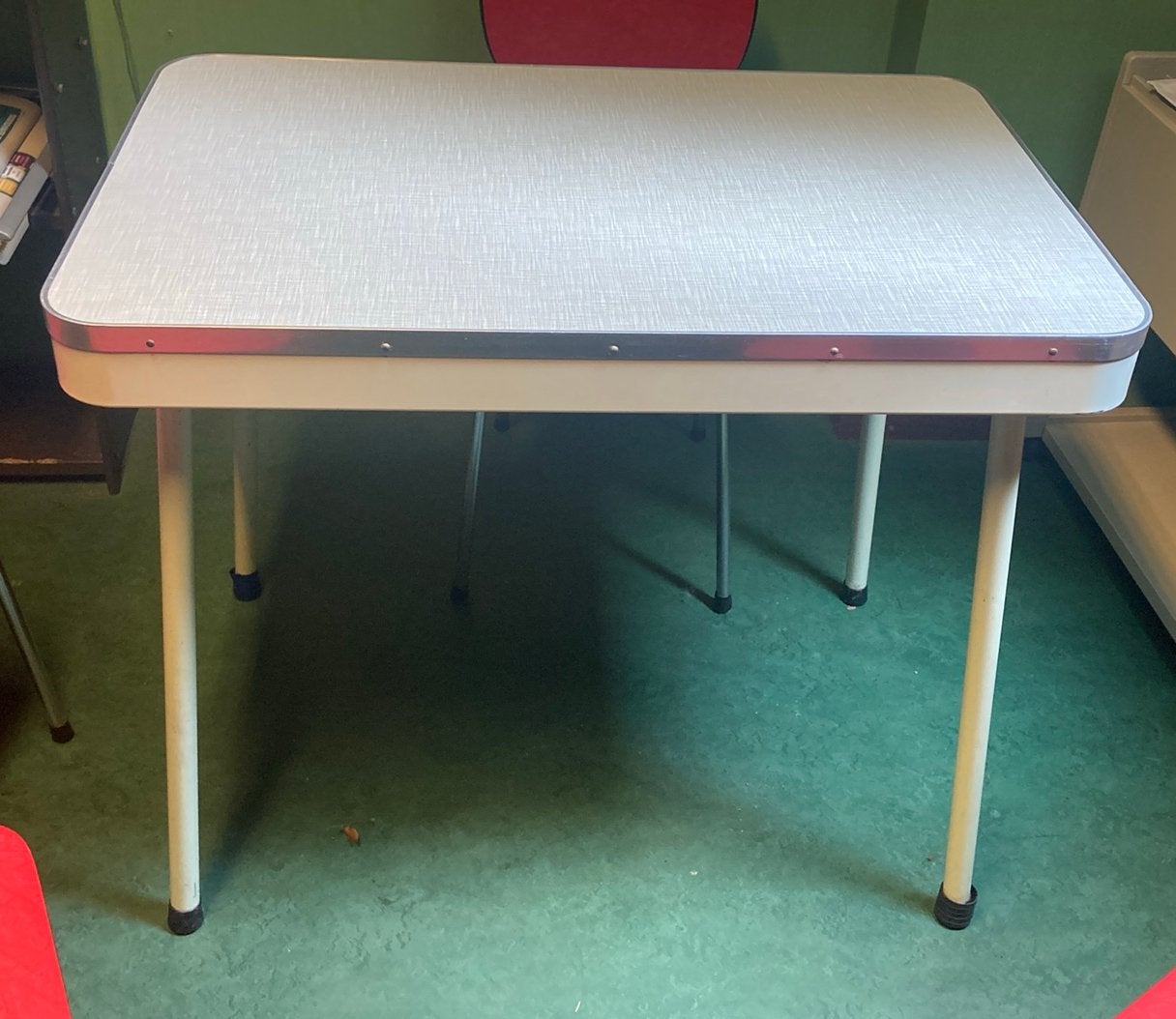 Brabantia keukentafel 62br x92l x75h cm demontabel jaren 60, Ophalen, Gebruikt