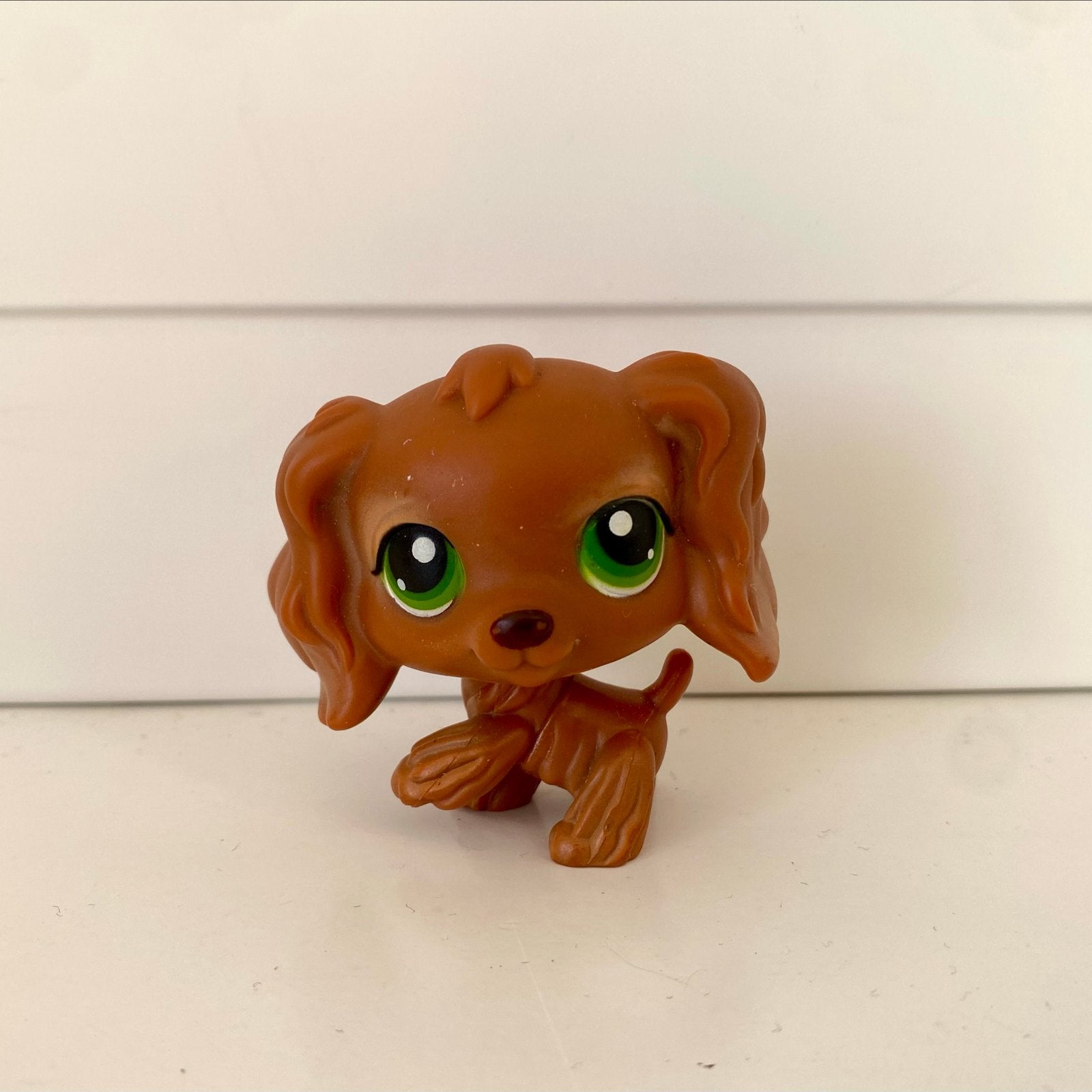 Littlest Pet Shop LPS Cocker Spaniel #252 Dog 2006 Hasbro, Ophalen of Verzenden, Zo goed als nieuw, Jongen of Meisje