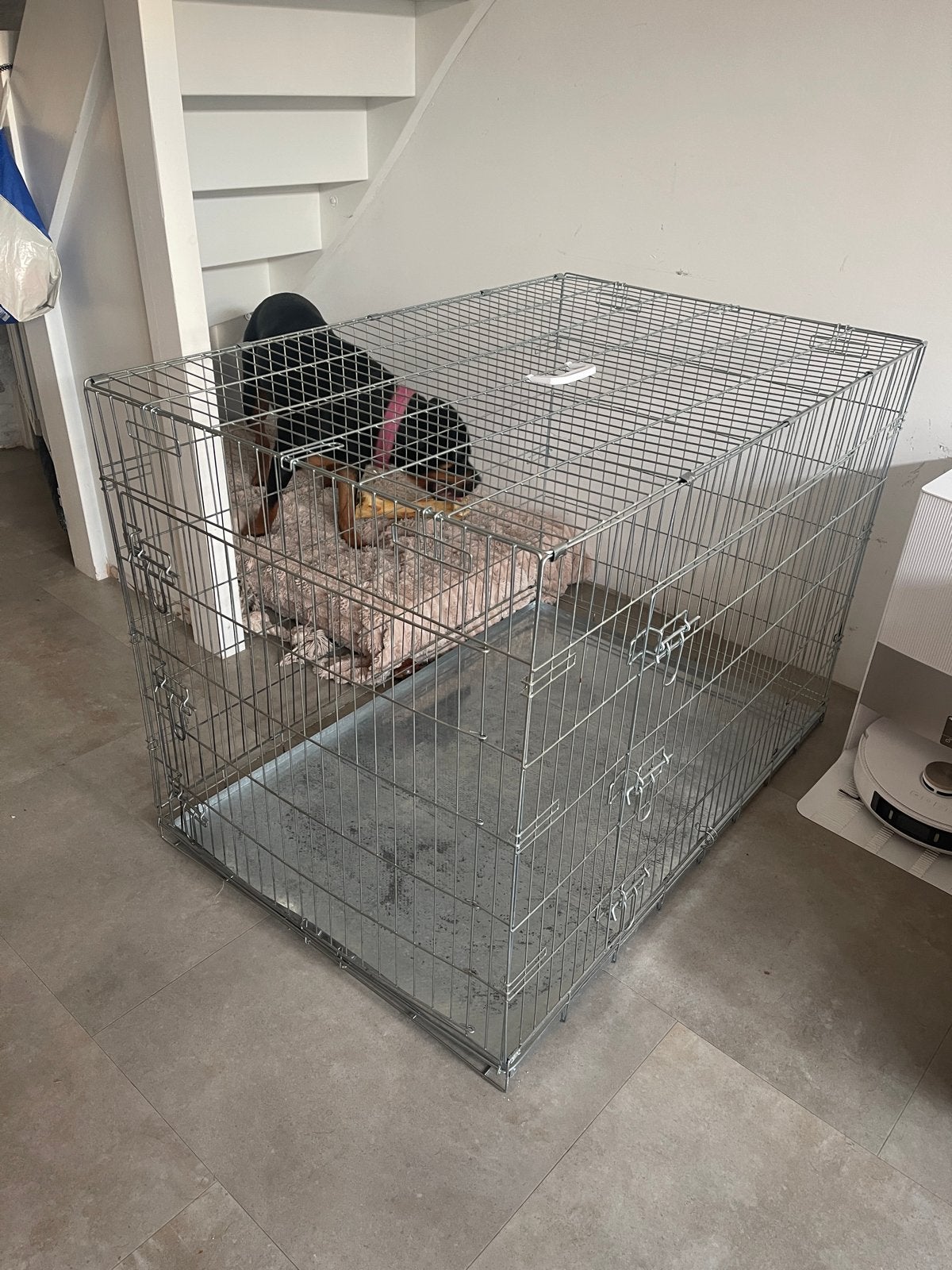 XXL BENCH DOUBLE DOOR, Dieren en Toebehoren, Ophalen, Zo goed als nieuw