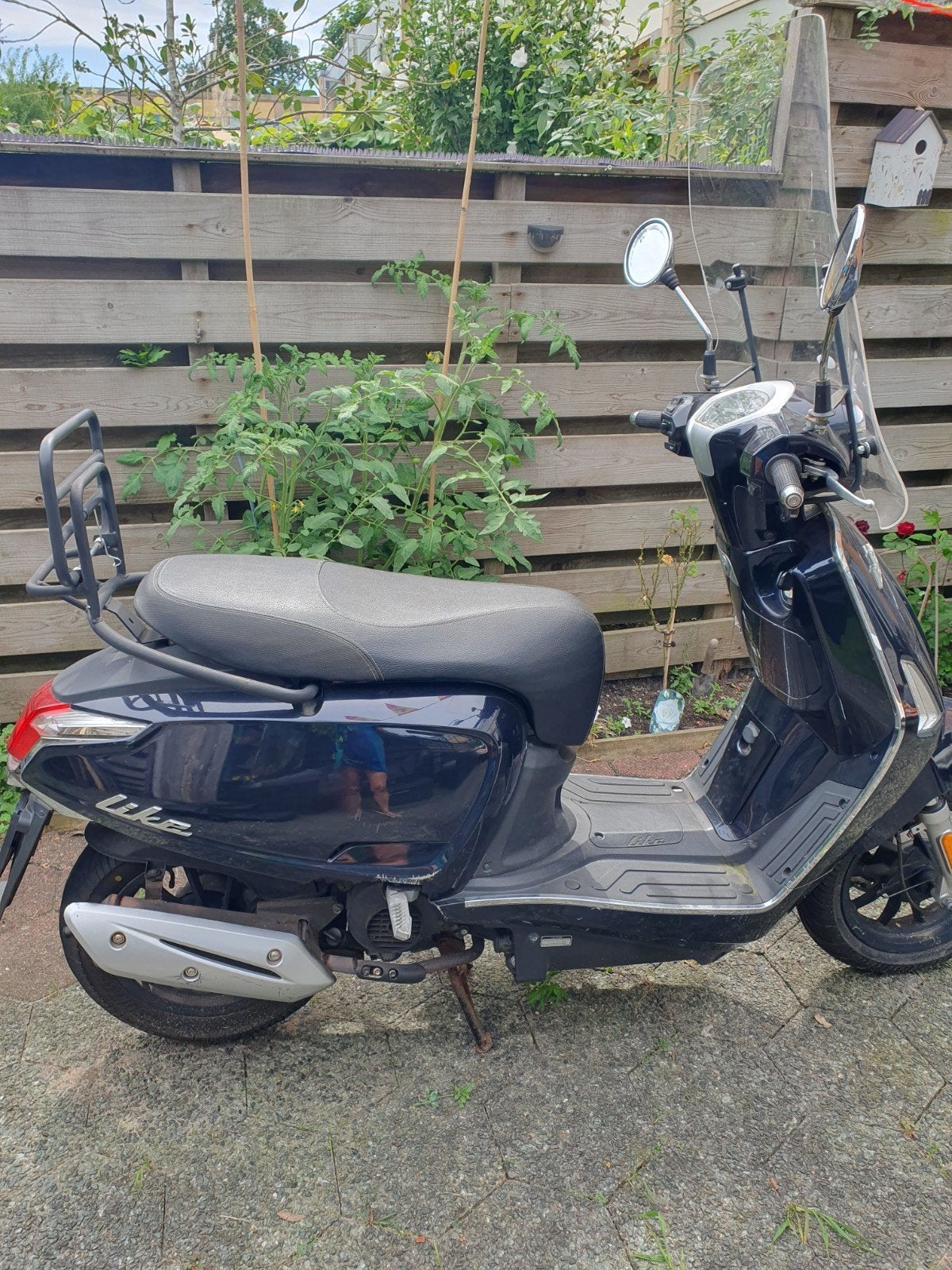 Kymco scooter donker blauw uit 2020., Ophalen, Gebruikt, Benzine