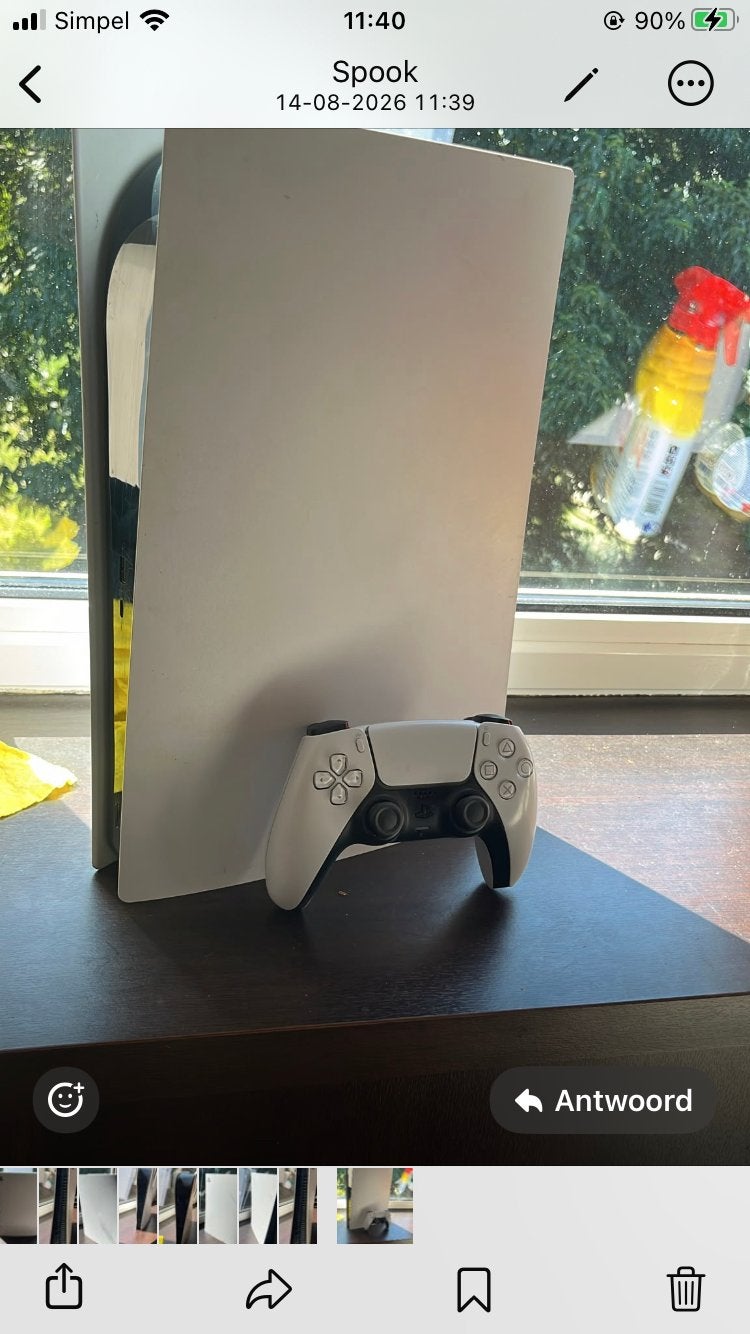Sony PlayStation 5 Disc Edition met controller, Ophalen of Verzenden, Gebruikt