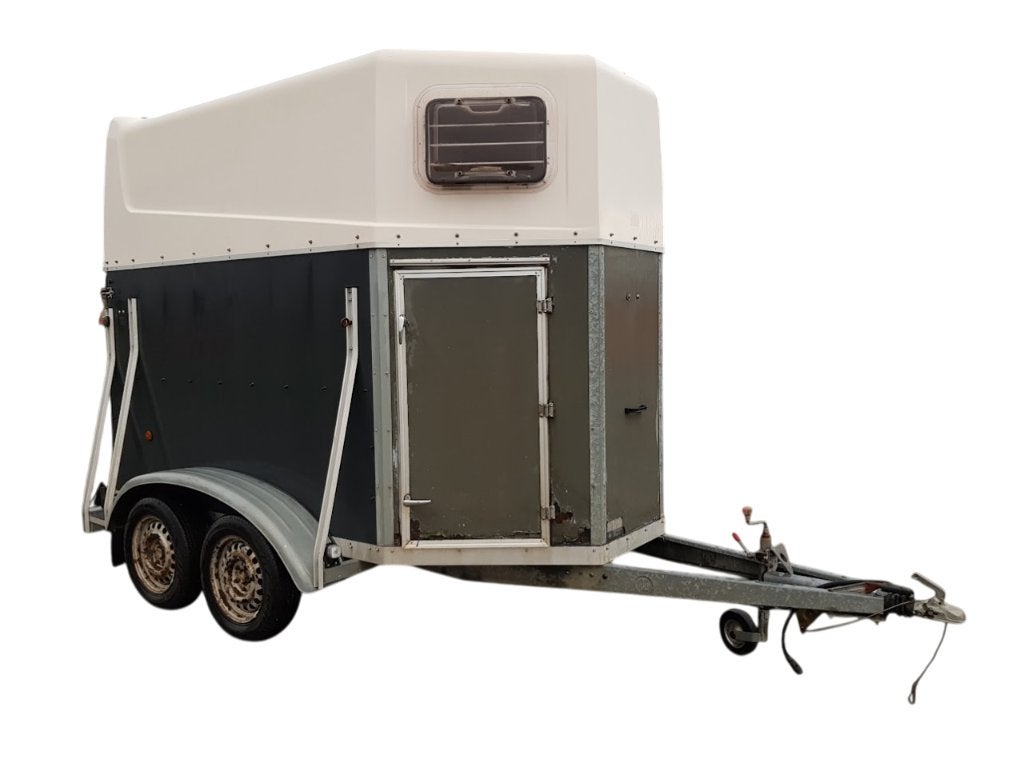 Blomert (2 paardstrailer) opknapper, Dieren en Toebehoren, Ophalen, Gebruikt, Hout, 2-paards trailer