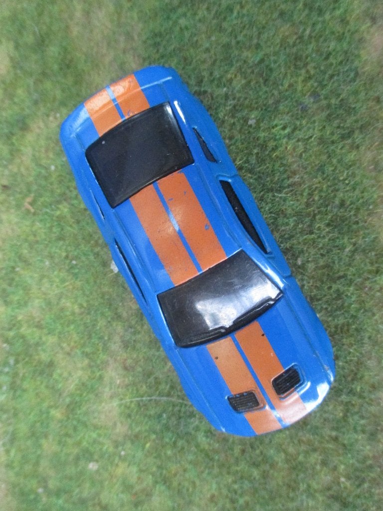 2007 Ford Mustang Cobra GT 500 Mattel Hot Wheels blauw, Ophalen of Verzenden, Zo goed als nieuw, Auto