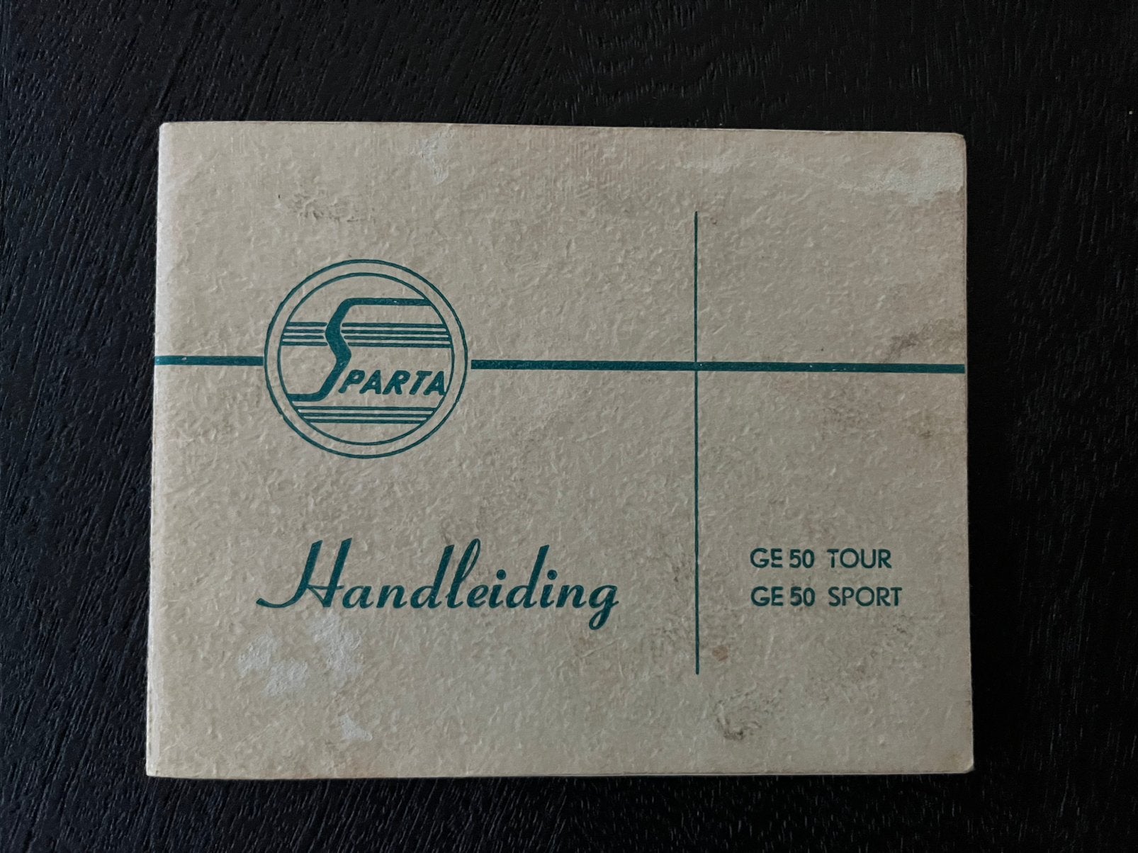 Handleiding Sparta GE50 Tour / GE50 Sport, Ophalen of Verzenden