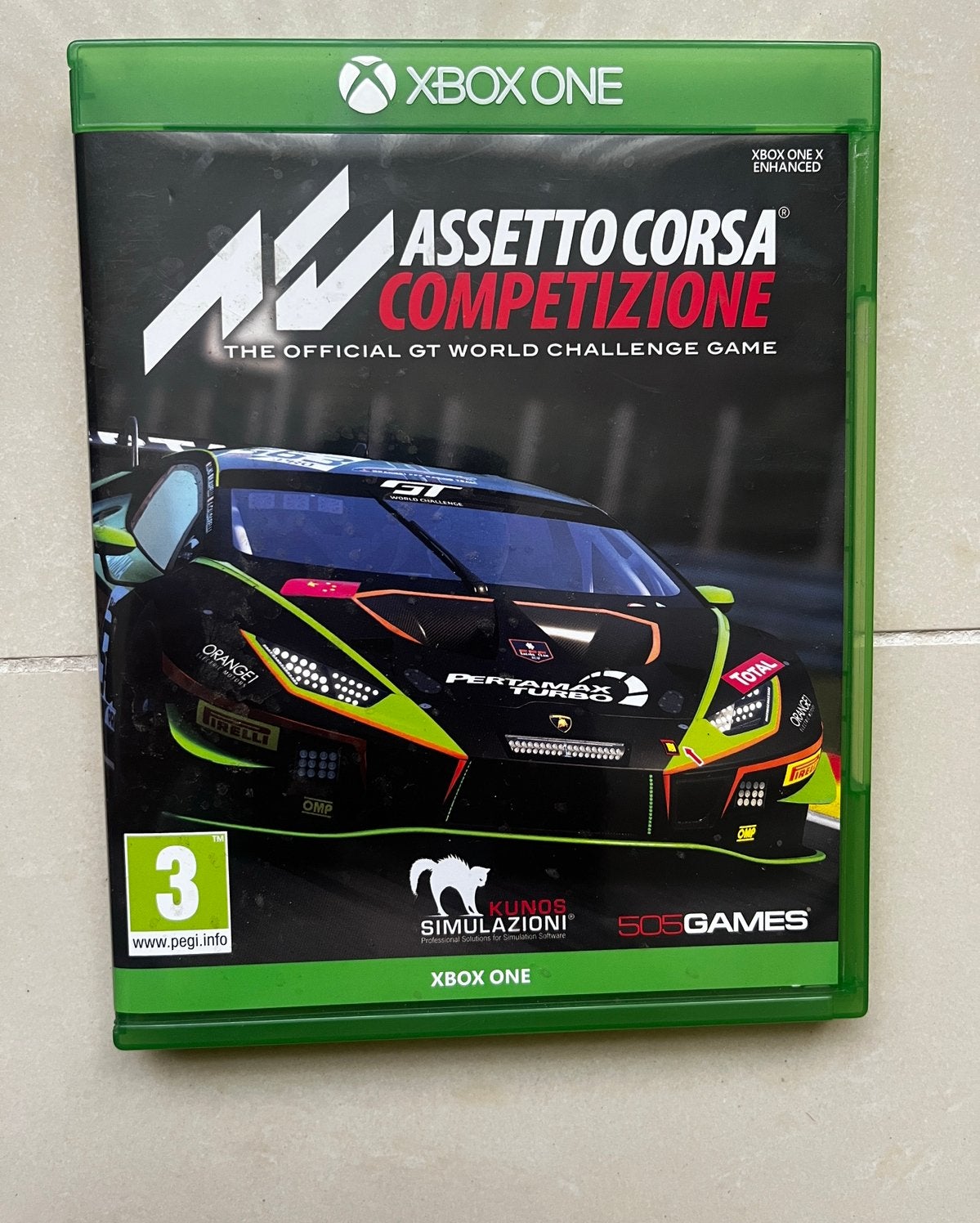 Assetto Corsa Competizione    Xbox One Game CD, Spelcomputers en Games, Gebruikt, Vanaf 18 jaar, 1 speler, Ophalen of Verzenden