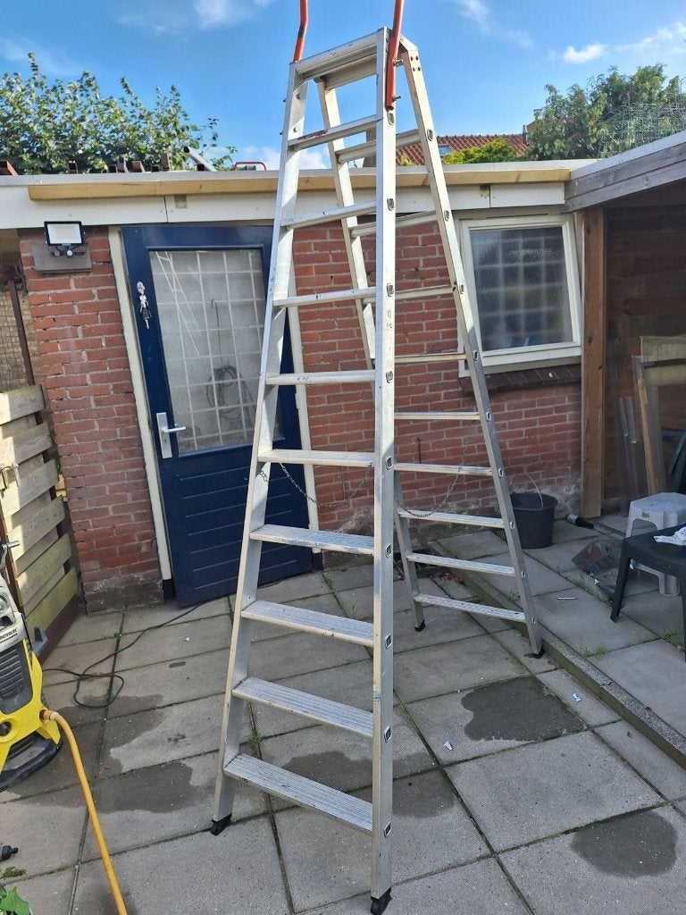 grote A trap, Doe-het-zelf en Verbouw, Ladders en Trappen, Ophalen, Gebruikt, Trap, Opvouwbaar of Inschuifbaar