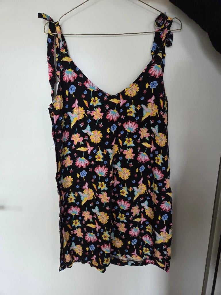 Ysabel Mora zwarte jurk met spaghettibandjes Small, Zwart, Ophalen of Verzenden, Zo goed als nieuw, Maat 36 (S)