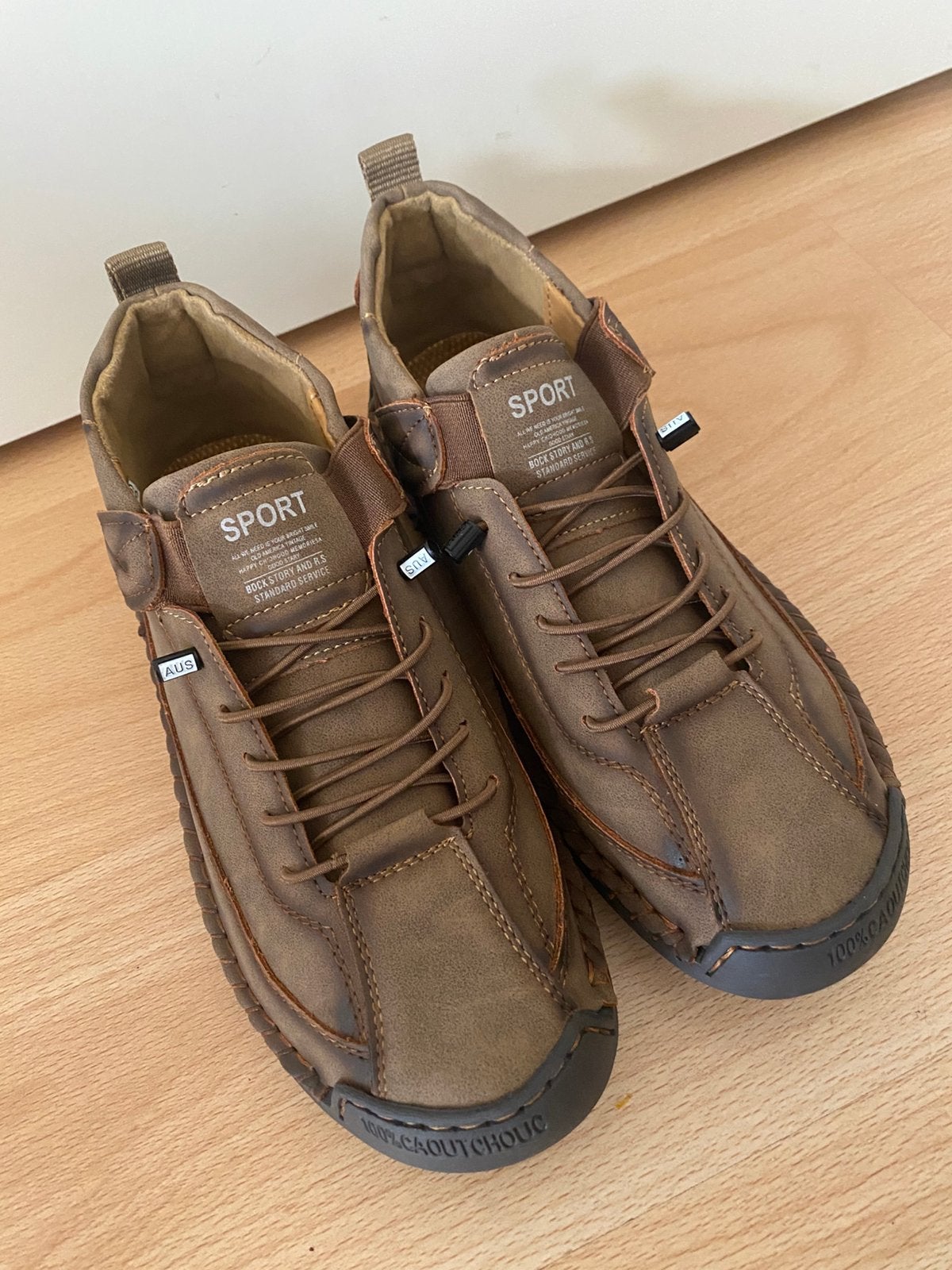 Nieuwe Rock Story herenschoenen maar 39, Ophalen of Verzenden, Nieuw, Bruin, Loafers