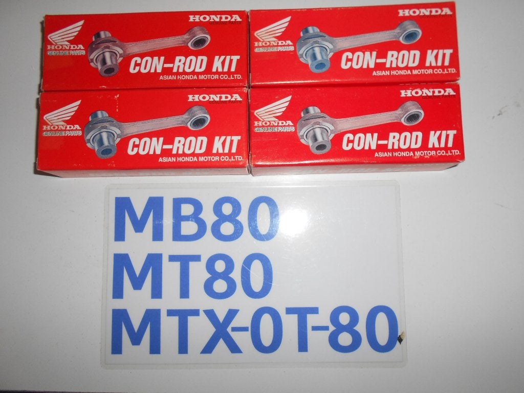 NOS Nieuw Drijfstang Setje MT80/HD02 - MB80/HC01 - MTX-OT-80, Verzenden, Nieuw, Blok, Honda