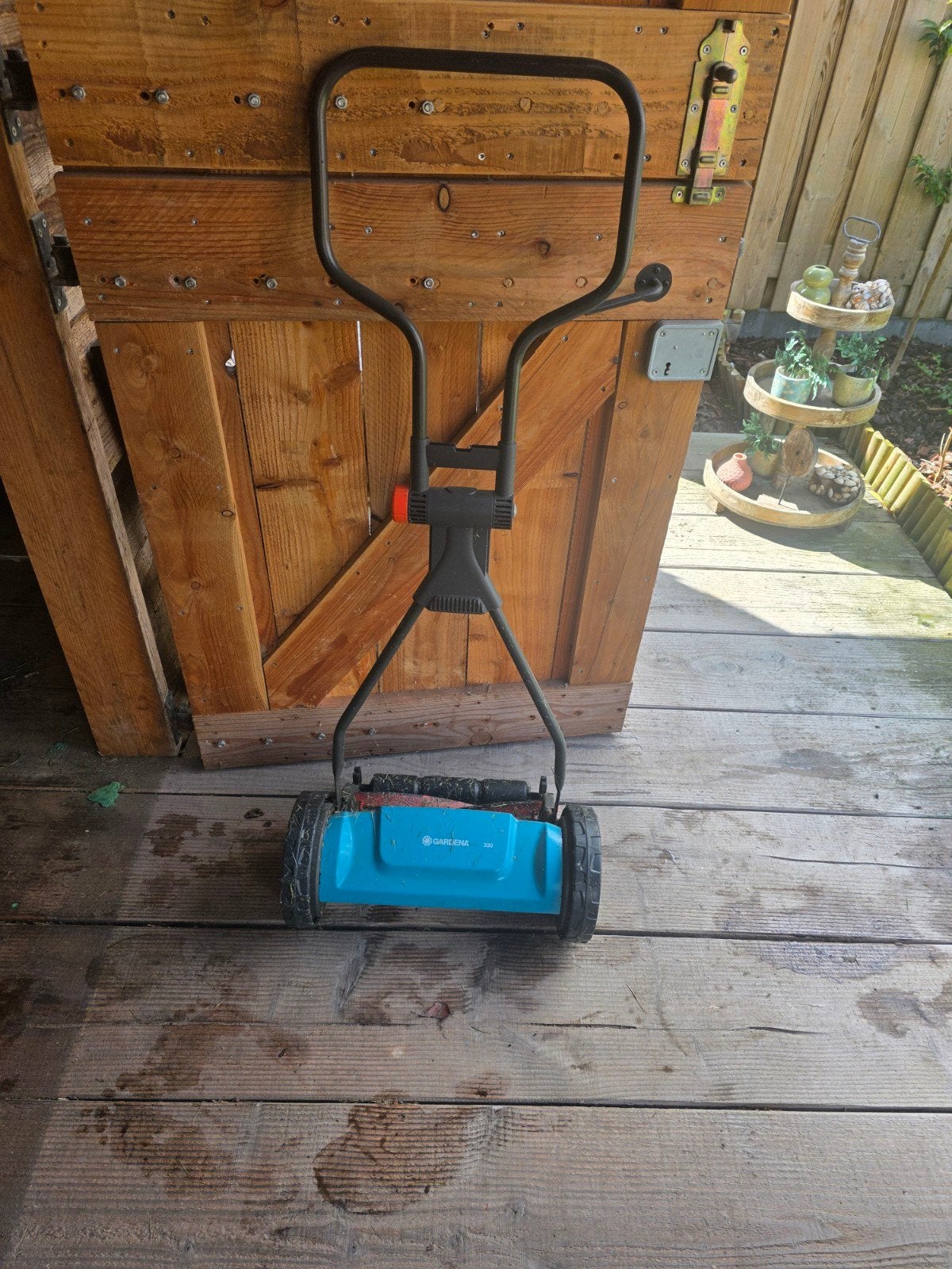 Grasmaaier Gardena (HAND) kooimesmaaier, Tuin en Terras, Ophalen, Gebruikt