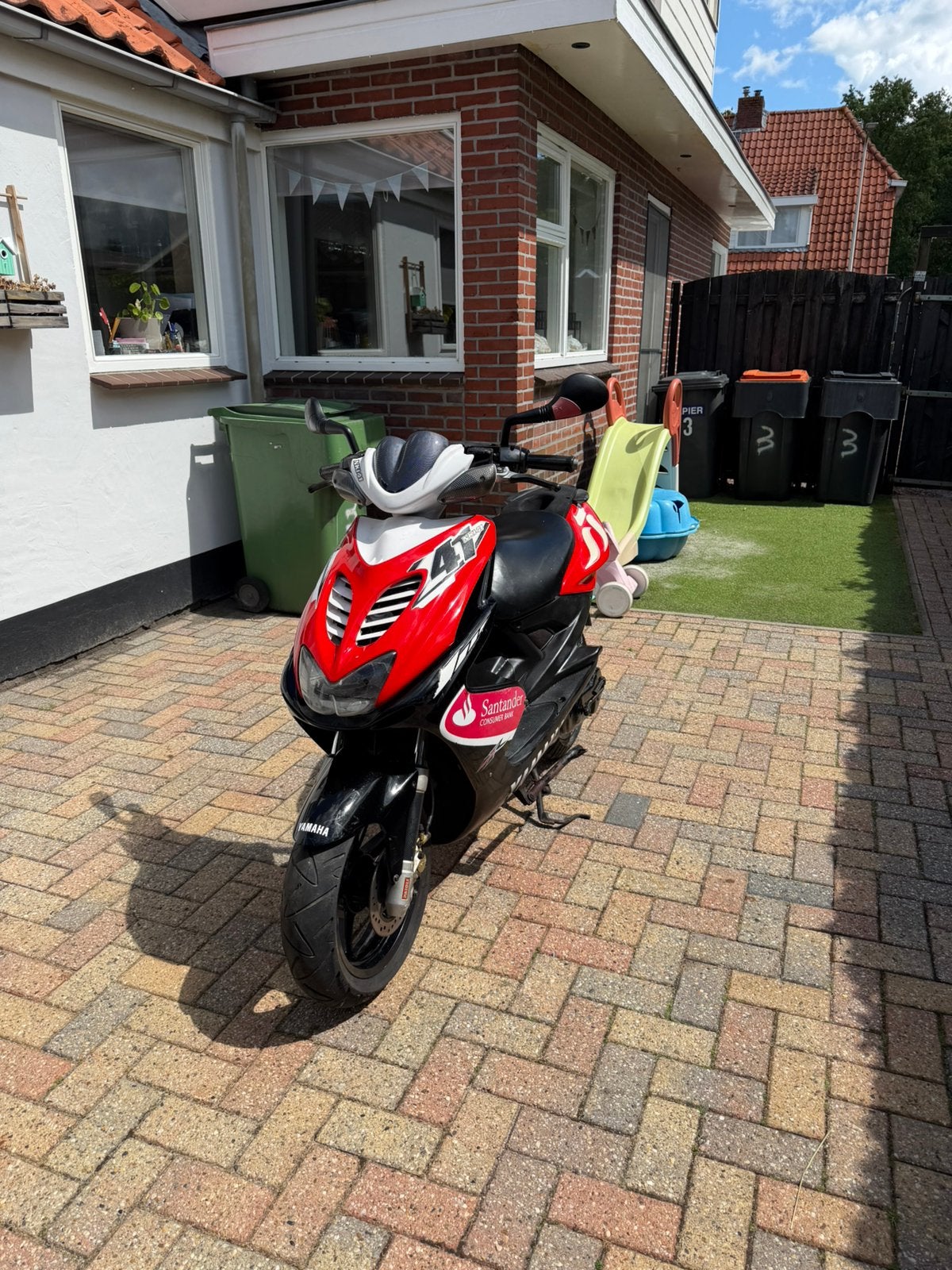Yamaha aerox Noriyuki Haga editie, Ophalen, Tweetakt, Aerox, Maximaal 45 km/u