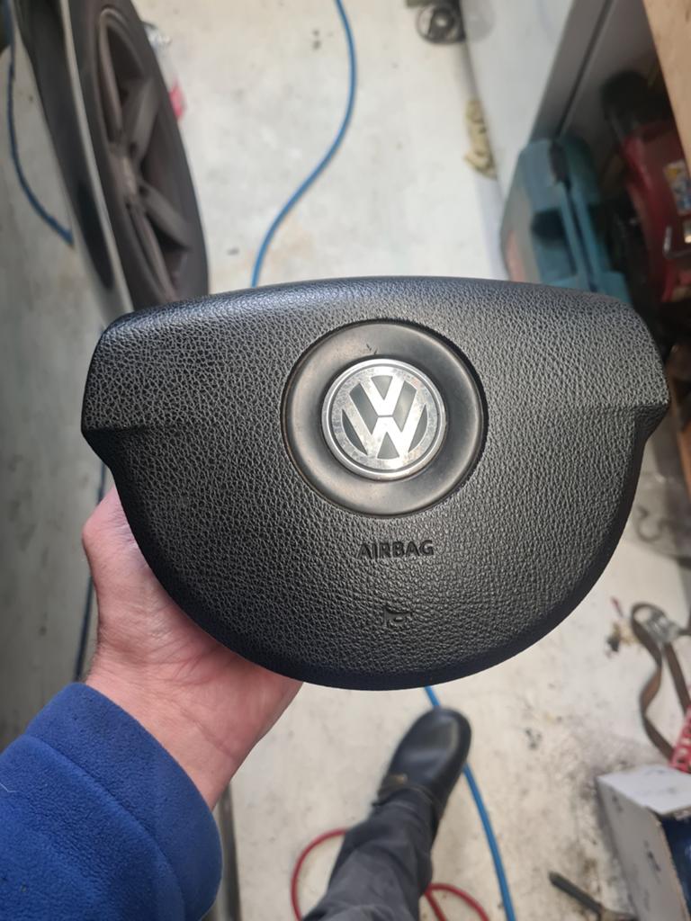 Airbag VW - Origineel Volkswagen Stuur Airbag Module, Gebruikt, Ophalen of Verzenden, Bumper, Volkswagen