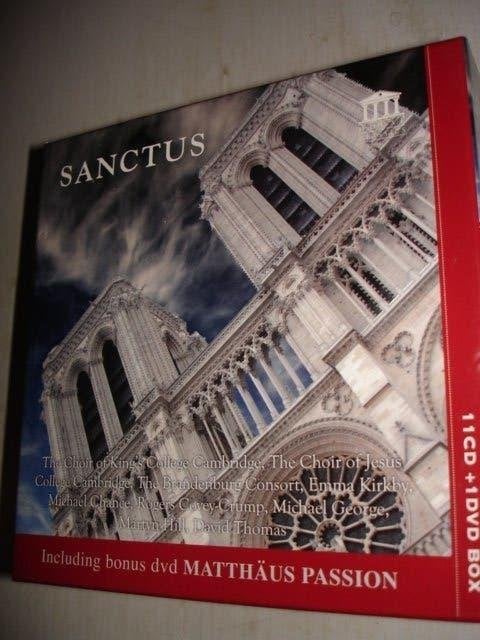 Sanctus- Matthaus Passion- BOXSET- 11-CD + DVD- (NIEUW), Verzenden, Nieuw in verpakking, Gospel