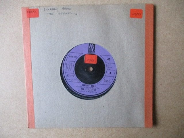 s4622 stylistics - sixteen bars, Cd's en Dvd's, Vinyl Singles, Ophalen, Gebruikt, 7 inch, Overige genres