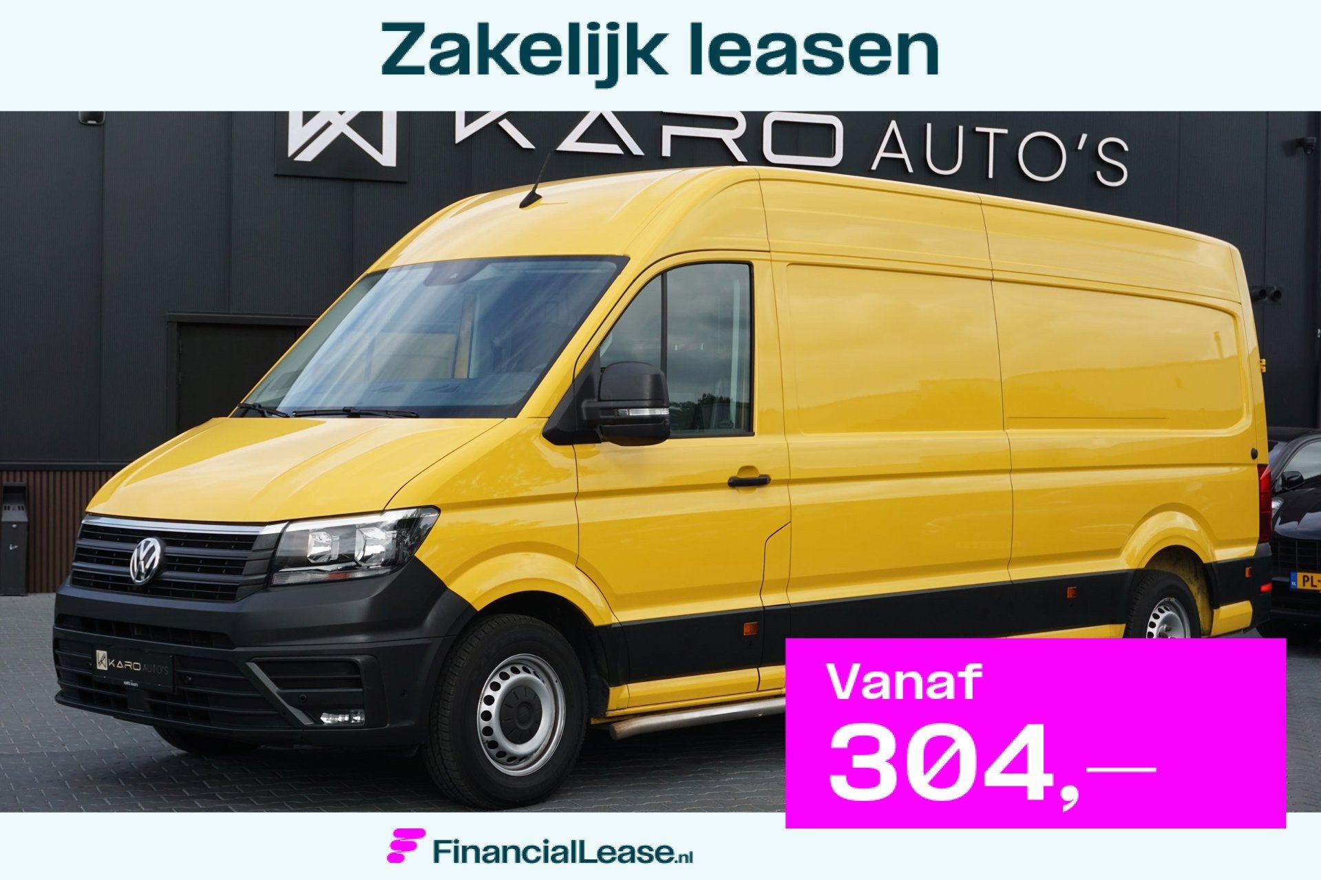 Volkswagen Crafter 35 2.0 TDI L4H3 DC DSG Carplay Cruise Cam, Stof, Gebruikt, 4 cilinders, Volkswagen