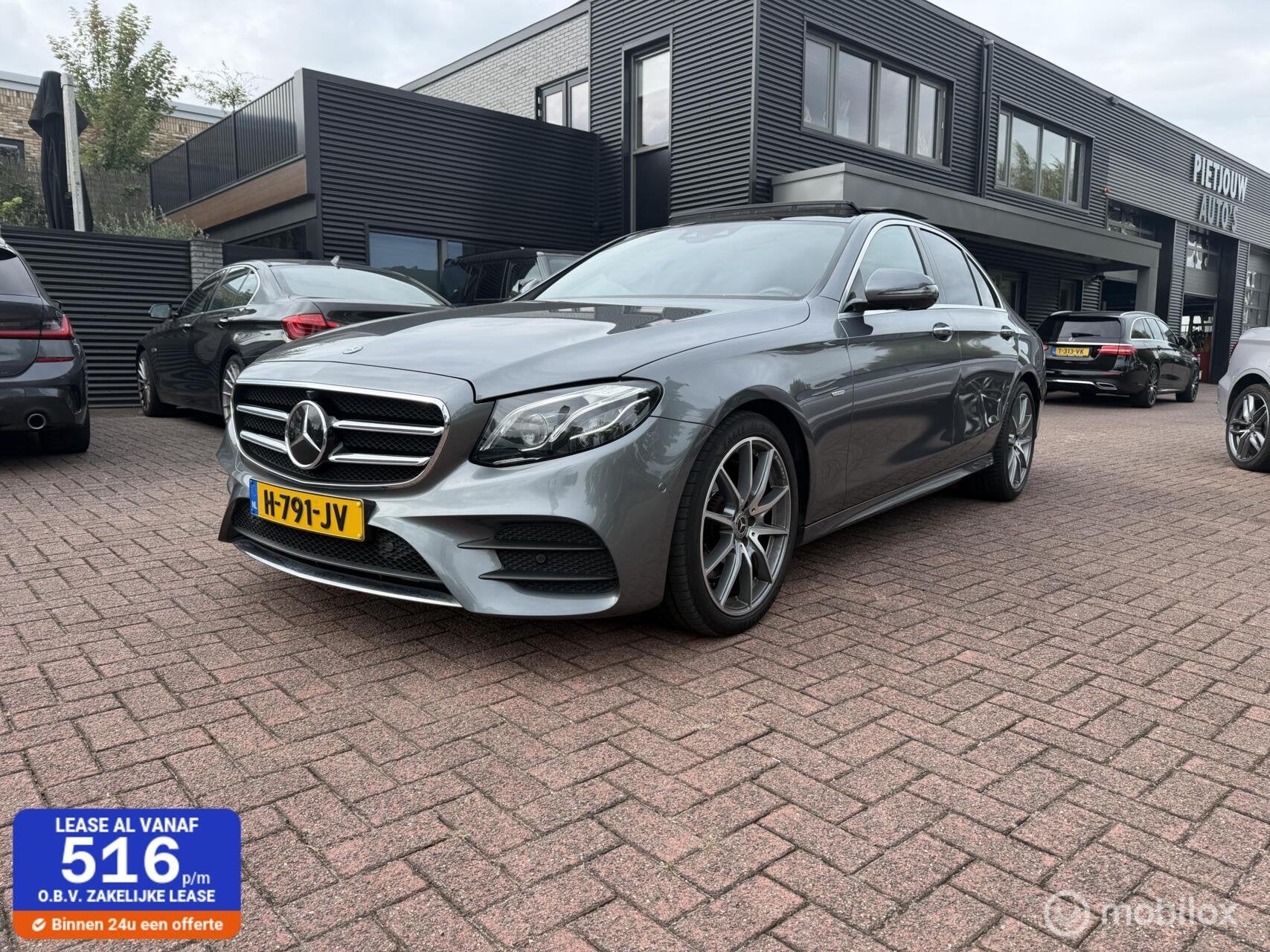 Mercedes E-klasse 200 Sport Edition Amg Pano Burmester Trekh, Auto's, Automaat, Achterwielaandrijving, Gebruikt, Euro 6