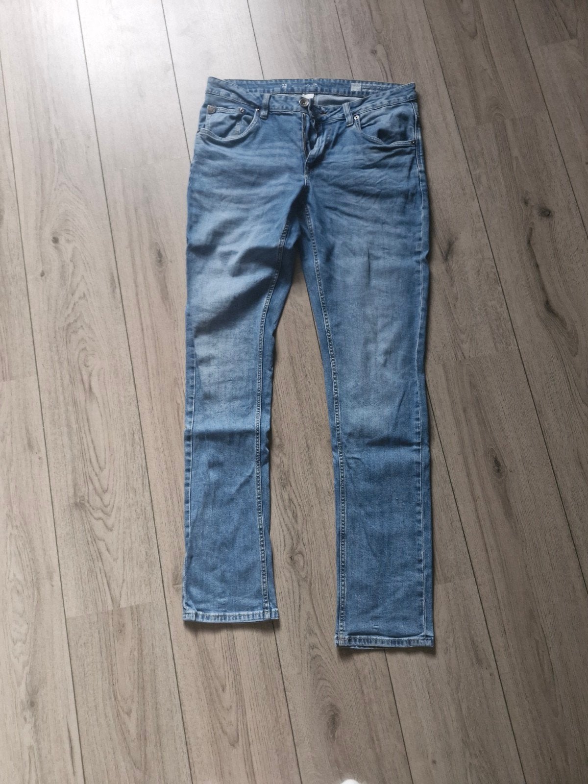 G-Star RAW 3301 Slim Spijkerbroek W32/L36, Ophalen, Blauw, W32 (confectie 46) of kleiner, Gedragen