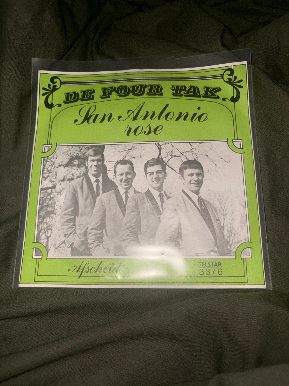 De Four Tak - San Antonio Rose / Afscheid - 45 Toeren plaat, Gebruikt, 7 inch, Ophalen of Verzenden, EP