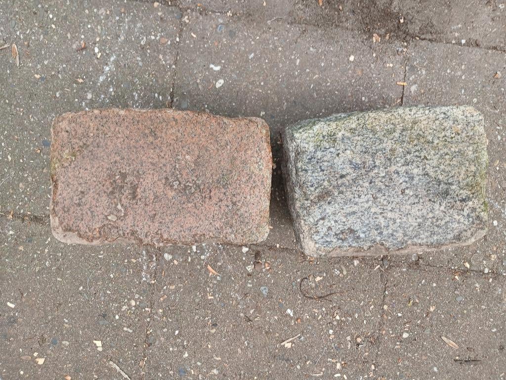 ca. 220 Kinderkoppen (granieten keien), Tuin en Terras, Ophalen, Gebruikt, Overige typen, 5 tot 10 m²