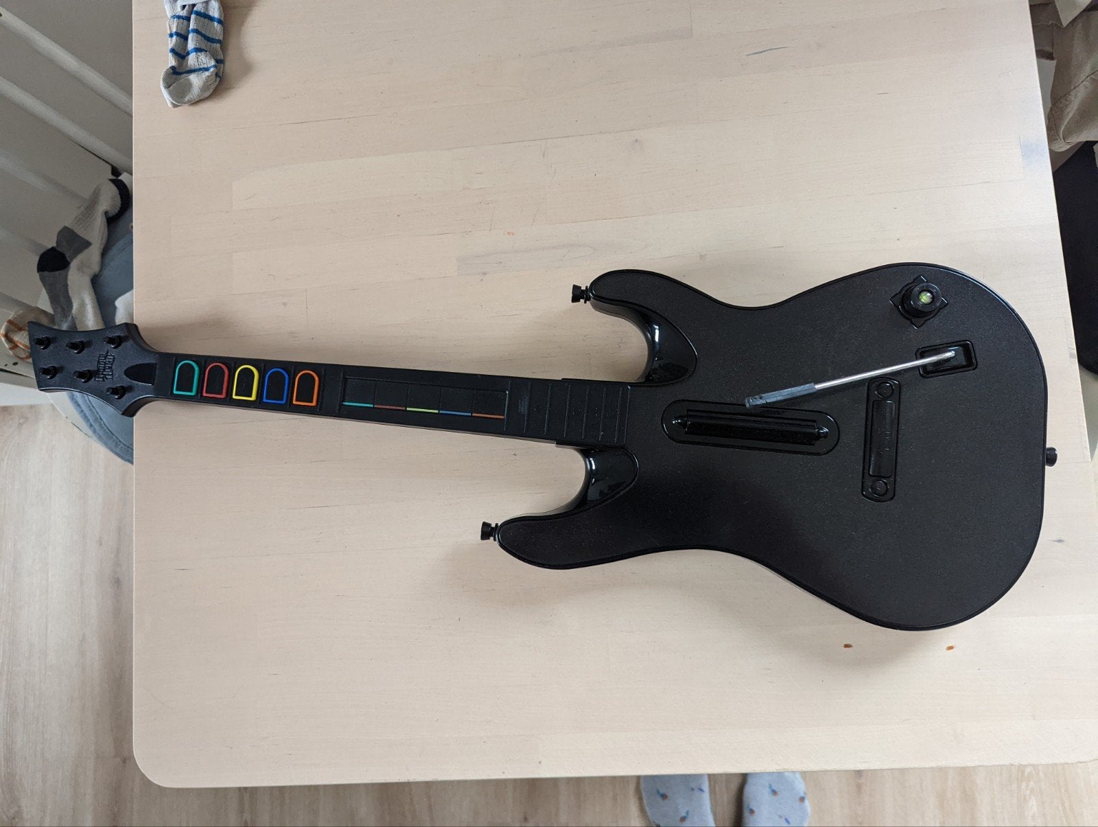 Guitar hero xbox 360 gitaar, 1 speler, Ophalen of Verzenden, Zo goed als nieuw, Muziek
