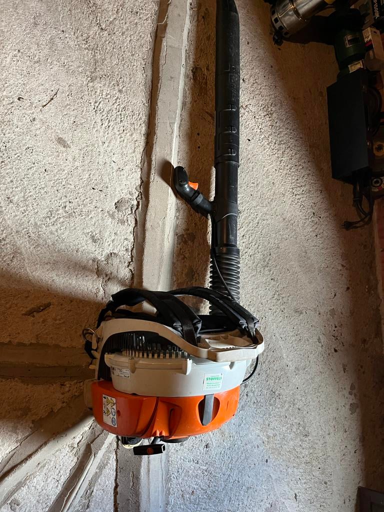 Stihl BR 430 Bladblazer - Krachtig en Betrouwbaar, Ophalen, Gebruikt, Benzine, Ruggedragen