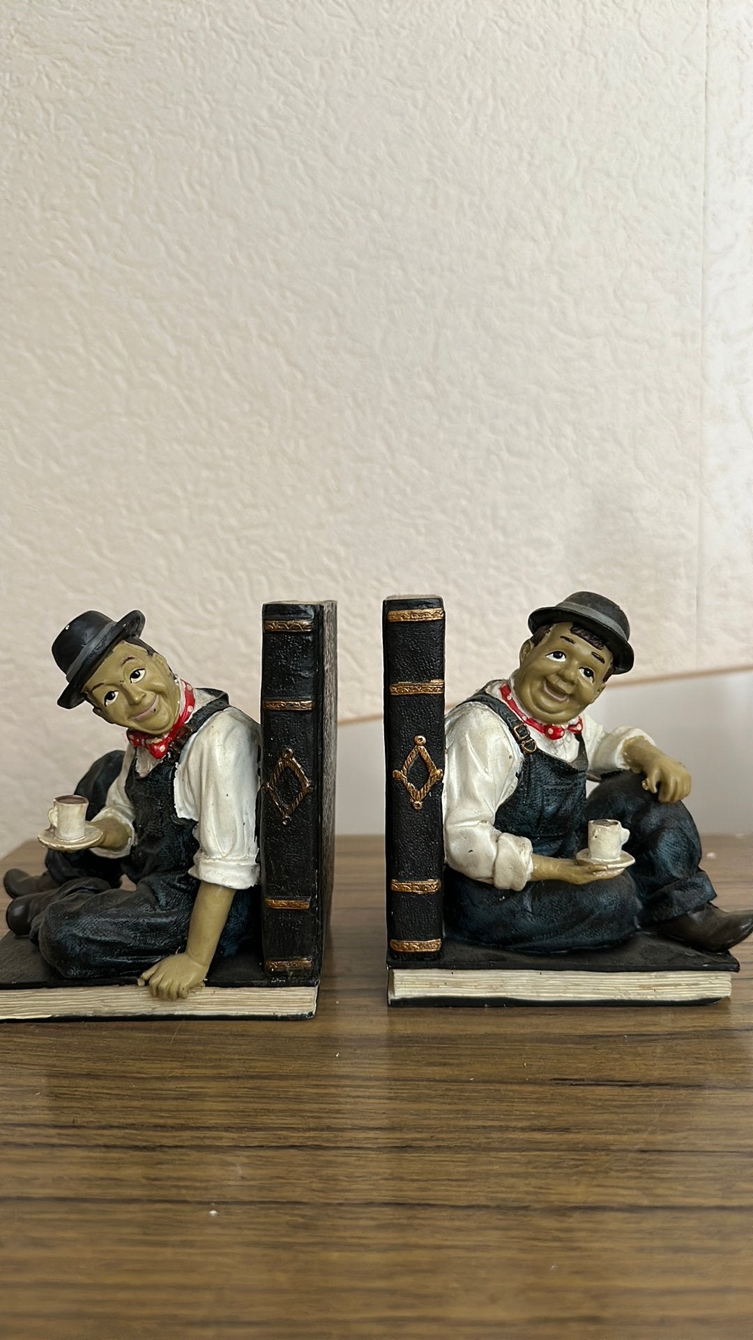 Boekensteuntjes Laurel en Hardy, Ophalen of Verzenden, Zo goed als nieuw