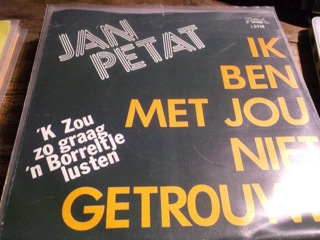 jan petat Ik ben met jou niet getrouwd 118nl, Ophalen of Verzenden, Gebruikt, 7 inch, Nederlandstalig