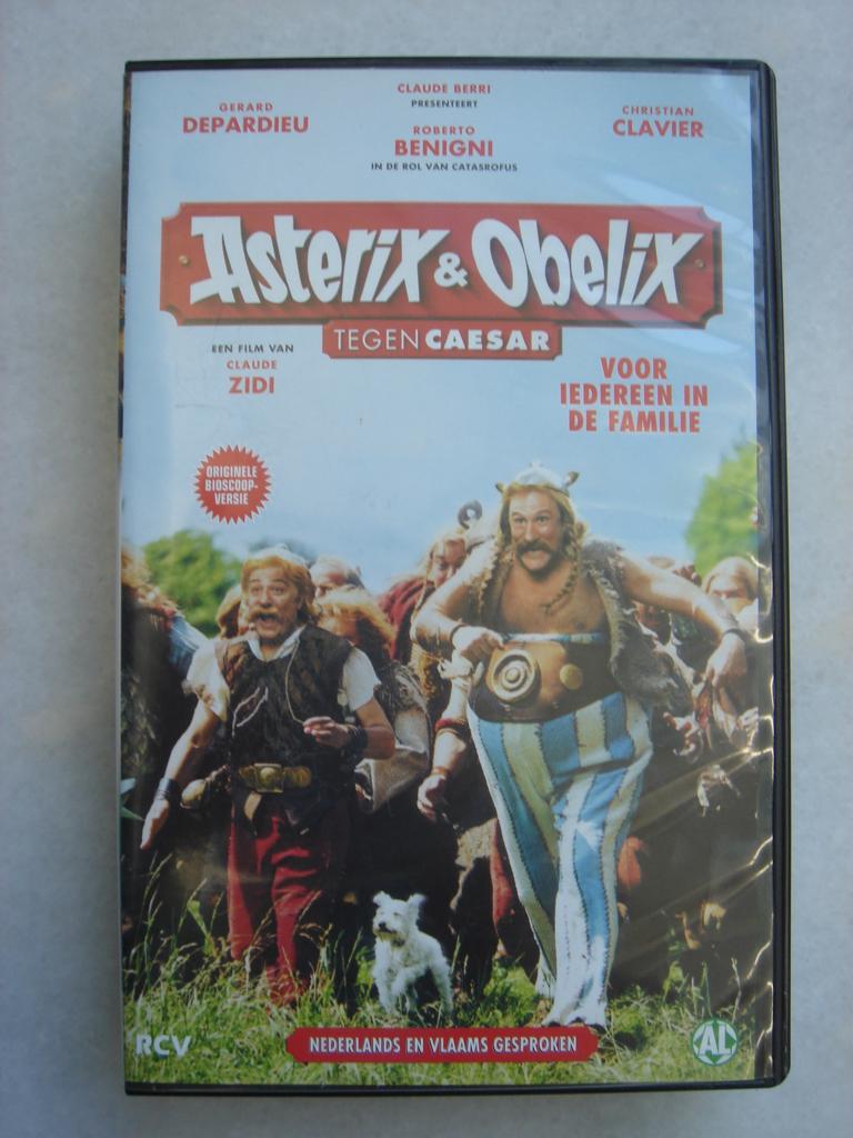 Asterix en Obelix tegen Ceasar videoband, Alle leeftijden, Ophalen of Verzenden, Gebruikt