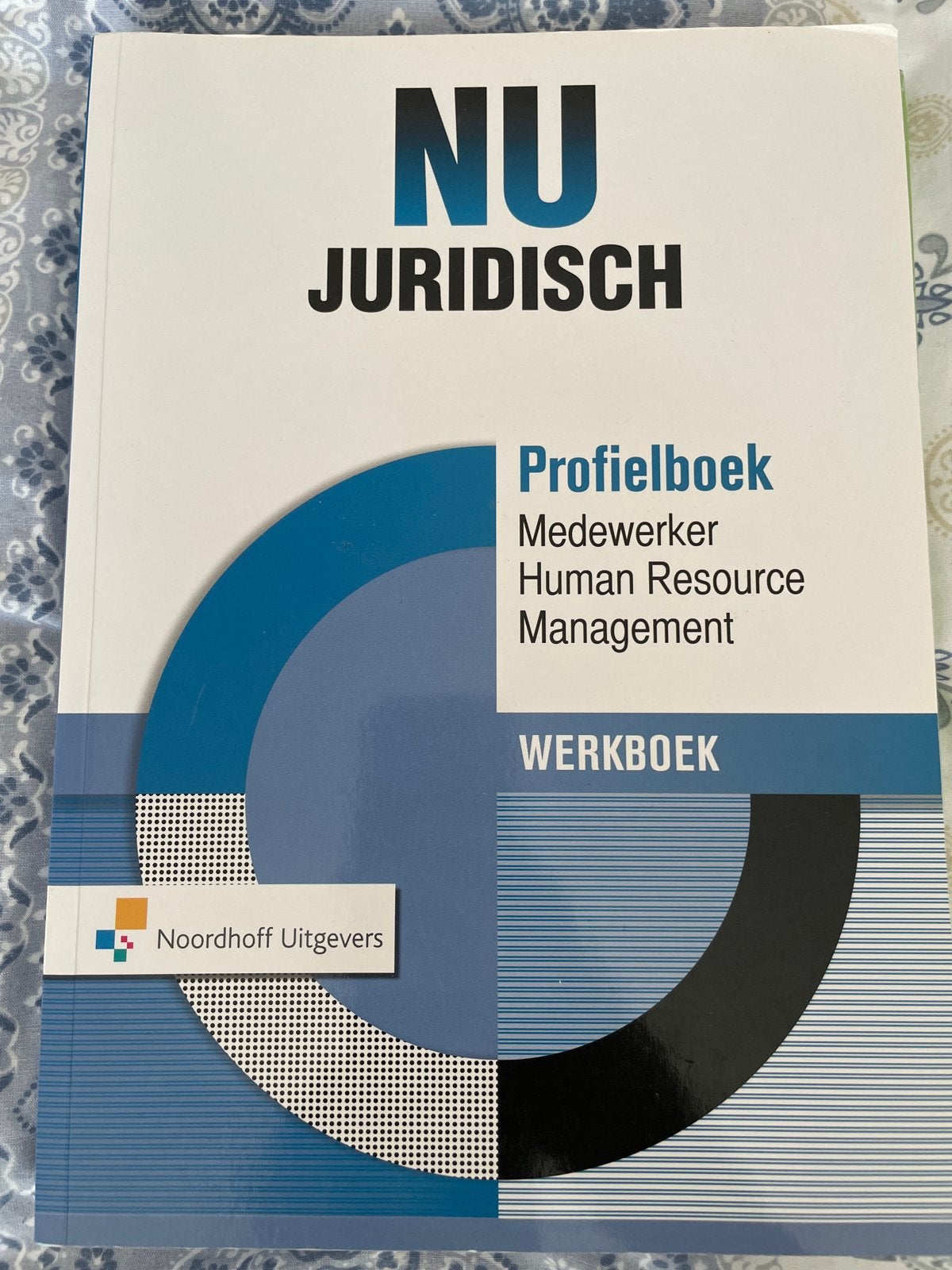 NU JURIDISCH Profielboek HRM werkboek, Boeken, Ophalen of Verzenden, Gamma, Gelezen, MBO