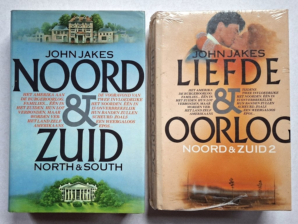 Boeken 'Noord & Zuid' en 'Liefde & Oorlog' (Noord & Zuid 2), Ophalen of Verzenden, Gelezen