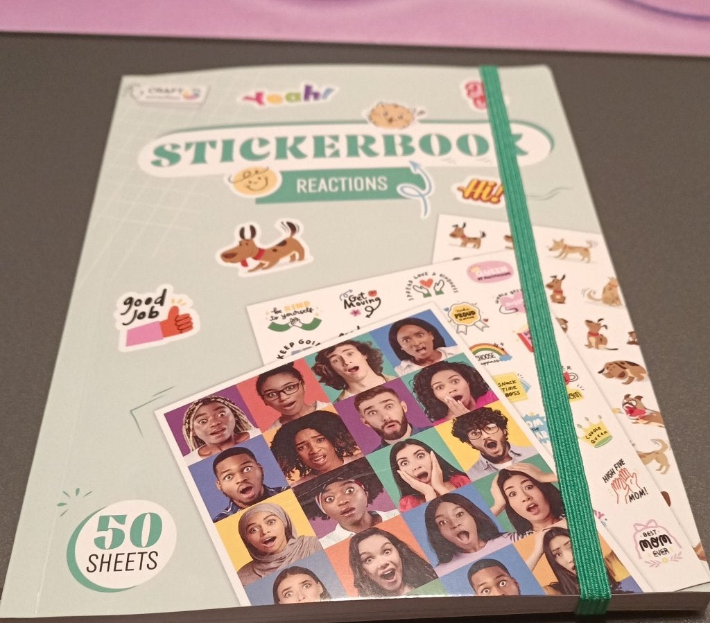 4 ACTION/CRAFT SENSATIONS STICKERBOEKEN, Hobby en Vrije tijd, Stickers en Plaatjes, Ophalen of Verzenden, Nieuw, Stickers en Plaatjes