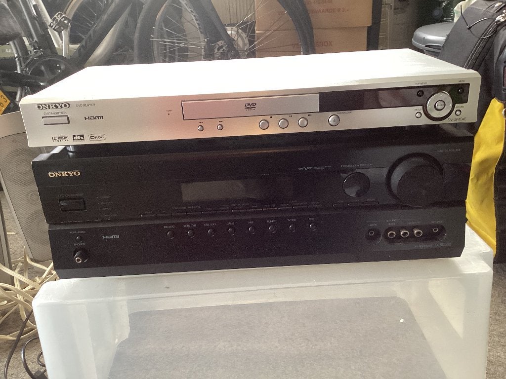 Complete Onkyo en Infinity set, Audio, Tv en Foto, Gebruikt, Losse componenten, Dvd-speler, Ophalen