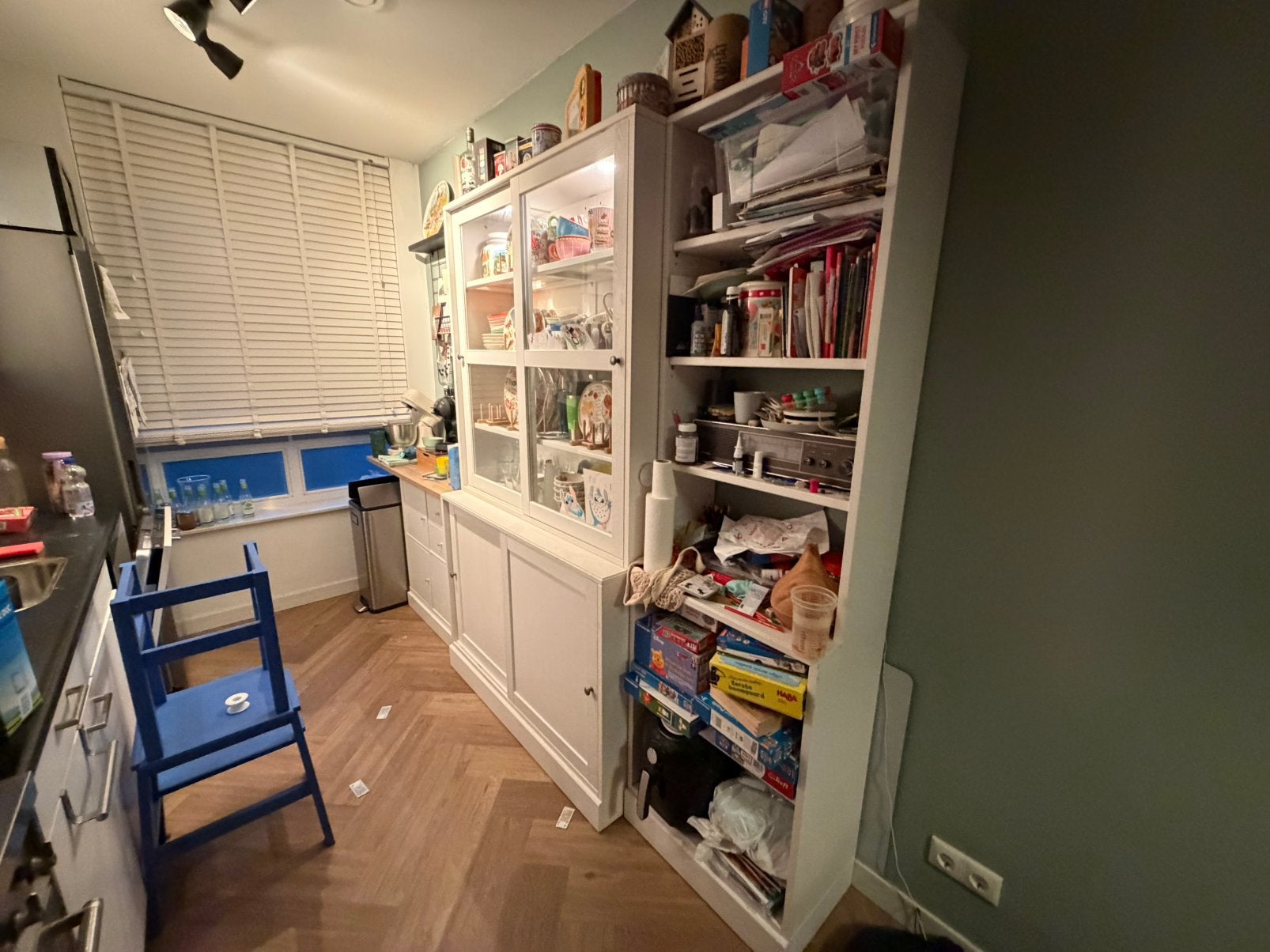 IKEA Havsta combinatie, Huis en Inrichting, Kasten | Buffetkasten, Ophalen, Gebruikt, 100 tot 150 cm, 200 cm of meer
