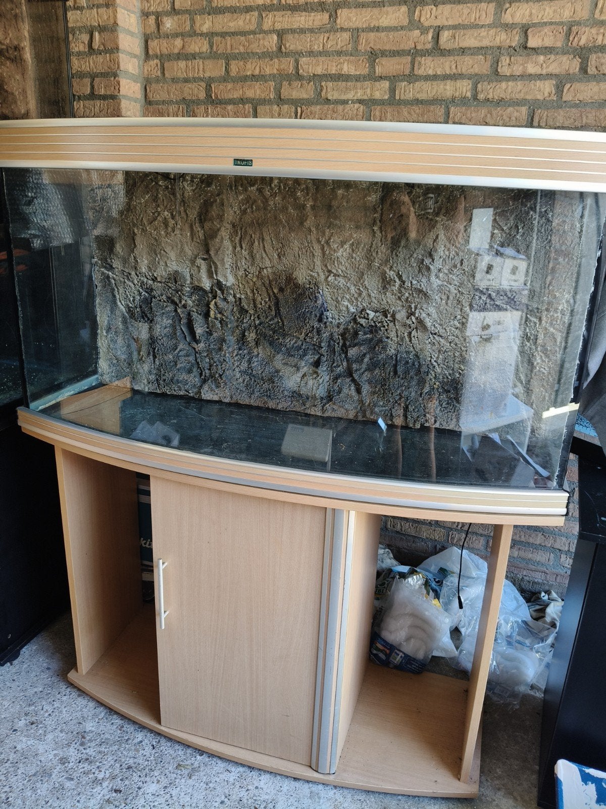 Mooi Trofis aquarium, Ophalen of Verzenden, Zo goed als nieuw, Leeg aquarium