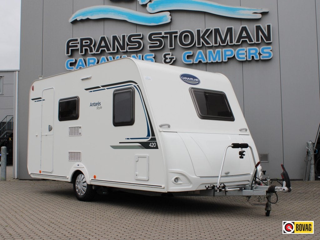 Caravelair Antares Style 420 Mover Voortent Frans bed Hor, Schokbreker, Bedrijf, Treinzit, 750 - 1000 kg